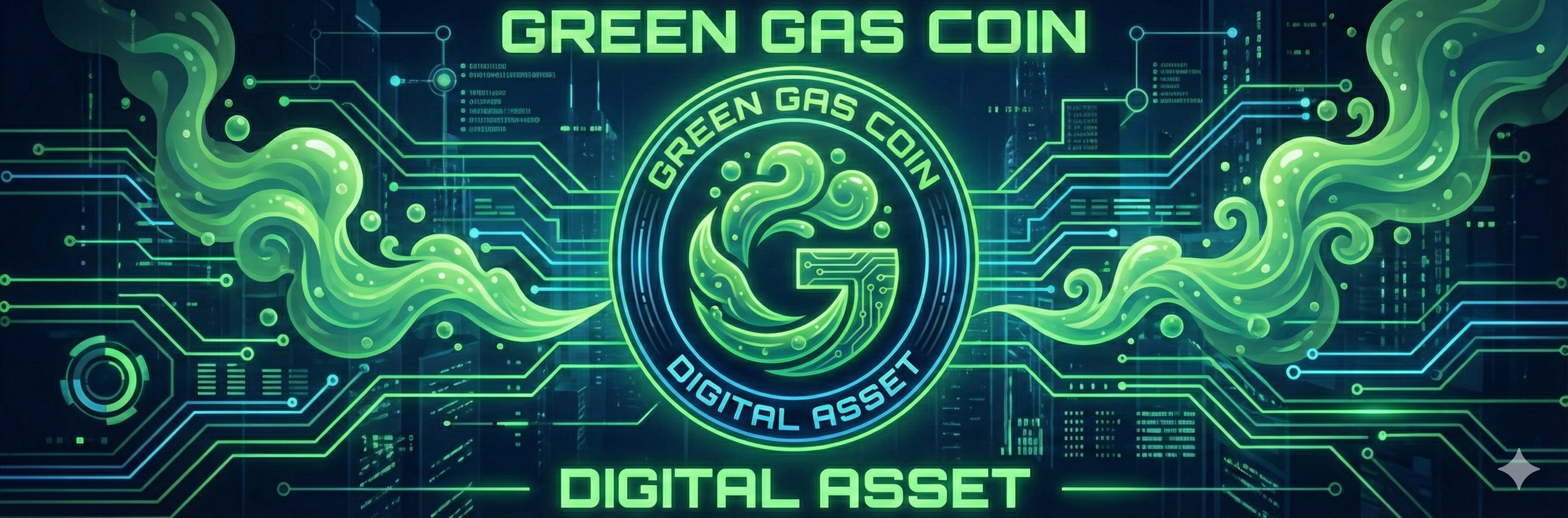 Green Gas Banner